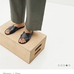 Everlane leather sandals. Size 7, like-new